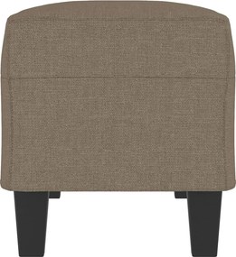 vidaXL Πάγκος Taupe 100x35x41 εκ. Υφασμάτινος