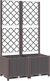 vidaXL Κήπος Καφέ 80 x 40 x 136 cm