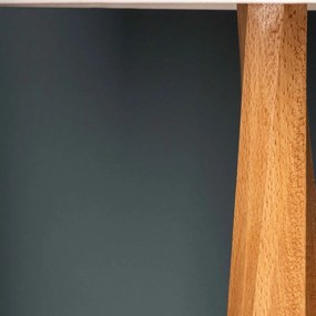 Βάση για Επιτραπέζιο Φωτιστικό Distortion Small E27 από Μασίφ Ξύλο