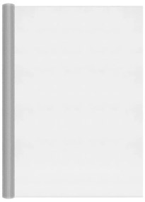 vidaXL Πλέγμα / Σήτα Ασημί 112 x 500 εκ. Αλουμινίου