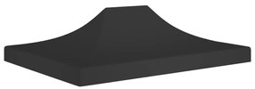 vidaXL Κάλυμμα Τέντας Εκδηλώσεων Μαύρο 4,5 x 3 μ. 270 γρ/μ²