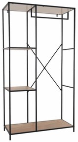 Σετ διαδρόμου Richardson A107, 167x90x40cm, 15 kg, Καφέ, Μαύρο, Μέταλλο, Ινοσανίδες μέσης πυκνότητας, Εντοιχισμένη | Epipla1.gr