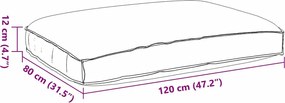 vidaXL Μαξιλάρι Floral Πολύχρωμο 120 x 80 x 12 cm Ύφασμα Όξφορντ