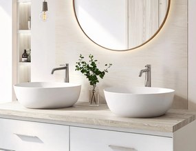 Αυτοκόλλητα πλακάκια Douceur d'intérieur - 25x25cm - 4τμχ - Λευκά