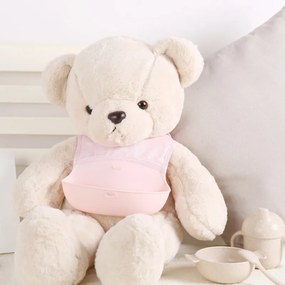 Σαλιάρες Εύκαμπτο Easy Ανοιχτό ροζ