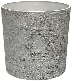Κασπώ Βράχος 06-10004-L Φ43x43cm Grey Marhome Πολυρεσίνη