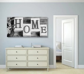 Εικονογράμματα Home σε ασπρόμαυρο - 120x60
