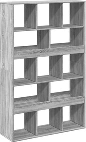 vidaXL Βιβλιοθήκη Γκρι Sonoma 100x33x156,5εκ. από Επεξεργ. Ξύλο