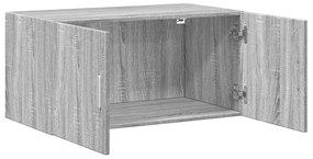 vidaXL Ντουλάπι Τοίχου Γκρι Sonoma 80x42,5x40 εκ. Επεξεργασμένο Ξύλο