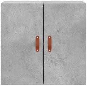vidaXL Ντουλάπι Τοίχου Γκρι Σκυρ. 60x31x60 εκ. Επεξεργασμένο Ξύλο