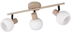 Φωτιστικό Οροφής- Σποτ Boba R86373043 3xE14 10W 45x10x18,5cm Beige RL Lighting