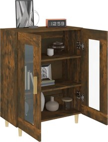 vidaXL Ντουλάπι Καπνιστή Δρυς 69,5 x 34 x 90 εκ. Επεξεργασμένο Ξύλο