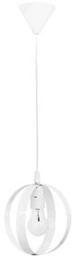Φωτιστικό Οροφής Lama 34-0293 1/Ε27 Φ18x80cm White Heronia