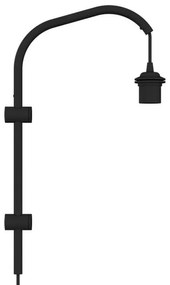 Σώμα Απλίκας Φωτιστικού Τοίχου 1xΕ27 Reading Light Willow Mini Umage -4151-Μαύρο 4151