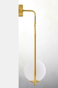 Φωτιστικό Τοίχου Απλίκα Igon Φ16cm Χρυσό