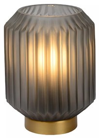 Φωτιστικό Επιτραπέζιο Lucide 45595-01-51 SUENO Γκρι (Grey)|Χρυσό Χρώμα (Gold Coloured)