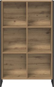 vidaXL Βιβλιοθήκη 99.5 x 30 x 108.5 εκ Επεξεργασμένο ξύλο