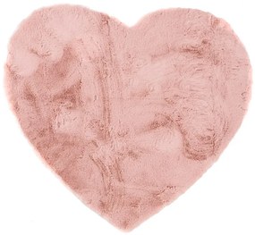 Παιδικό Γούνινο Χαλί (100x100) Royal Carpet Bunny Kids Heart Pink