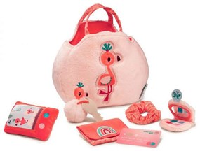 Τσάντα Με Αξεσουάρ Παιχνιδιού Αναίς LI83242 19x21x8cm Υφασμάτινη Pink-Multi Lilliputiens