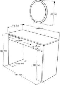 Φοιτητικό Σετ - ON27- Klara - Χρώμα Λευκό