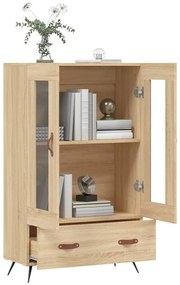 vidaXL Ντουλάπα Sonoma Δρυς 69,5 x 31 x 115 εκ. από Επεξεργασμένο Ξύλο