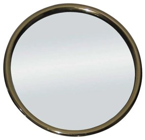 Καθρέπτης Τοίχου Liscio 11-0388 46x46x3cm Gold Αλουμίνιο,Γυαλί