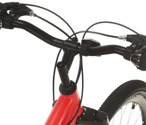 Ποδήλατο Mountain 27,5'' Κόκκινο με 21 Ταχύτητες 42 εκ. - Κόκκινο