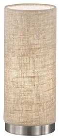 Επιτραπέζιο Φωτιστικό Thor Λινό Μπεζ Φ10 H25 50496 Fischer Honsel-50496-Μπεζ 50496