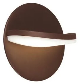 Απλίκα Φωτιστικό Τοίχου LED 16W IP65 3000K Letty Viokef-4309401-Καφέ 4309401