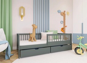 EDI 90x200 graphite children's bed Lano Furniture