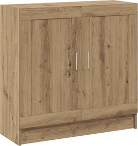 vidaXL Βιβλιοθήκη Artisan Δρυς 82,5x30,5x80 εκ. Επεξεργασμένο Ξύλο