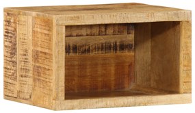 vidaXL Επιτοίχιο Κομοδίνο 40x30x25 εκ. Μασίφ Ξύλο Μάνγκο