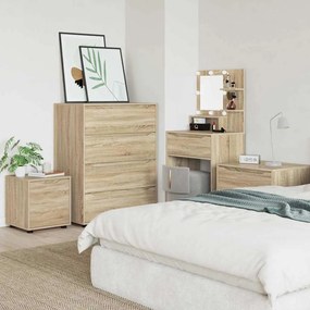 vidaXL Ντουλάπι Μπάνιου Δρύς Sonoma 40,5 x 40 x 44 εκ