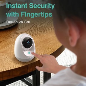 BOTSLAB smart κάμερα C213, 3MP/2K, WiFi &amp; LAN, 360° PTZ, SD