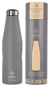 Estia 01-9823 Save the Aegean Μπουκάλι Θερμός 750ml, Fjord Grey