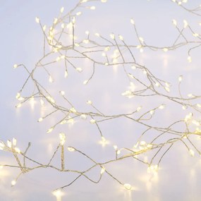 Διακοσμητική Γιρλάντα Μπαταρίας Με 50 LED Φωτάκια Aca White X01501117
