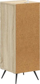 vidaXL Ντουλάπι Αποθήκευσης Μπάνιου BREDA Sonoma Δρυς 30 x 31 x 80 εκ.