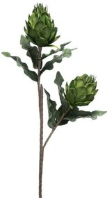 Τεχνητό Κλαδί Αγκινάρα 420015-AB 16x8x84cm Green Artekko Πλαστικό
