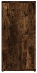 vidaXL Ντουλάπι Καπνιστή Δρυς 100x30x59,5 εκ. από Επεξεργασμένο Ξύλο