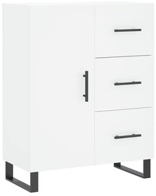 vidaXL Ντουλάπι Λευκό 69,5x34x180 εκ. από Επεξεργασμένο Ξύλο