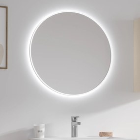 Καθρέπτης με κρυφό φωτισμό SHARON White KARAG Ø80cm - SHARON80-W