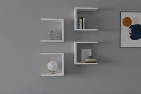 Wall Shelf Base - White White
