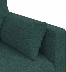 vidaXL Καναπές Σκούρο Πράσινο