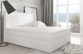 Επενδυμένο κρεβάτι Bono-Leuko-140 x 200