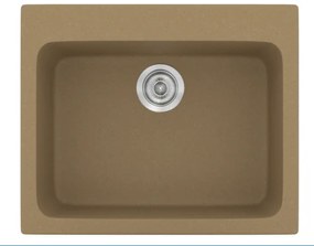Sanitec Classic 331 Metallic Coffee Ένθετος Νεροχύτης