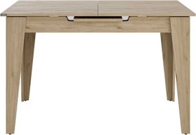 Τραπέζι Trendline Megapap επεκτεινόμενο χρώμα oak 120/150x70x75εκ.