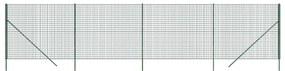 vidaXL Συρματόπλεγμα Περίφραξης Πράσινο 2,2x10 μ. Γαλβανισμένο Ατσάλι