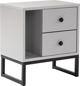 Nightstand Glimmer - Grey, Black Grey
Black