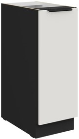 Επιδαπέδιο ντουλάπι με καλάθι Arianna 30 D CARGO BB-Λευκό