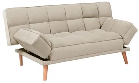 JAY Καναπές - Κρεβάτι Σαλονιού - Καθιστικού, Ύφασμα Μπεζ 179x90x87cm Bed:179x110x48cm